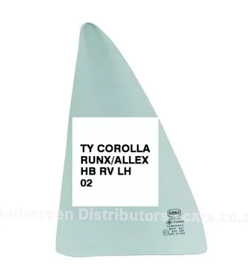 Picture of Sideglass Toyota Corolla Runx/Allex Hatch Back RV LH 02